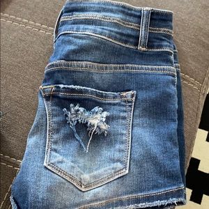 Jean shorts